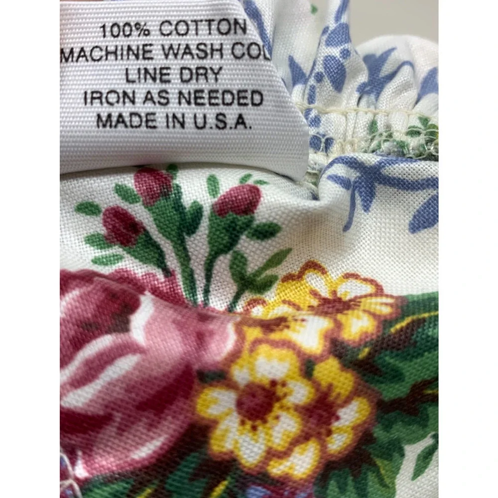 Vintage 1998 NEW Longaberger Mother's Day Floral Liner Only #2428755 NIP